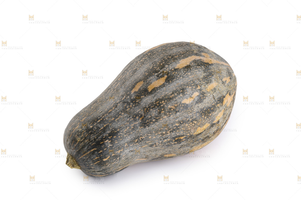 白底上的香芋南瓜