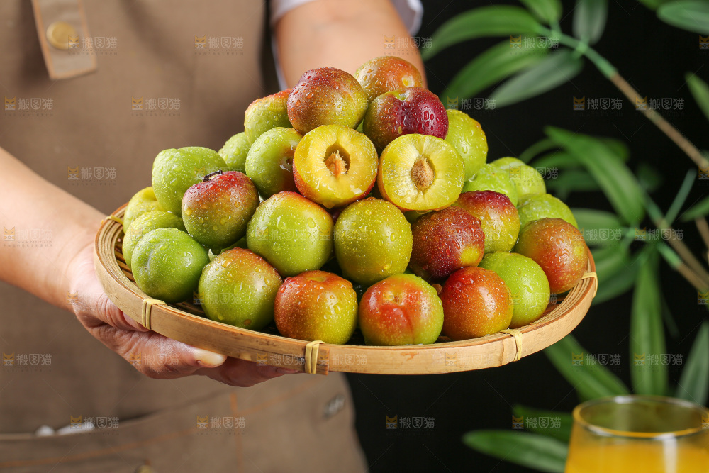 深底上的半边红脱骨李