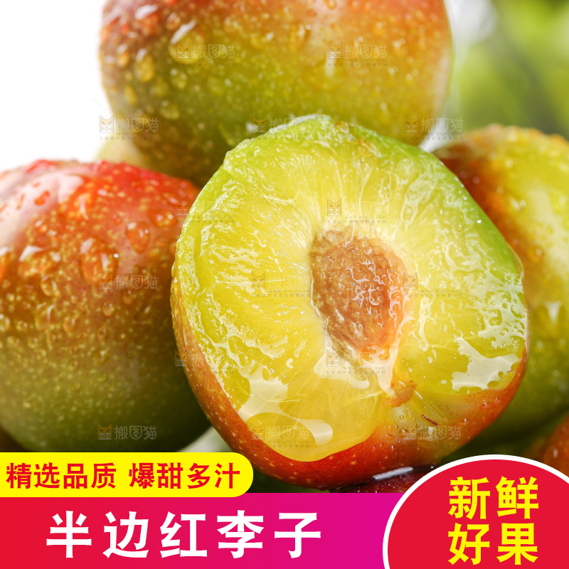 浅底上的茵红李