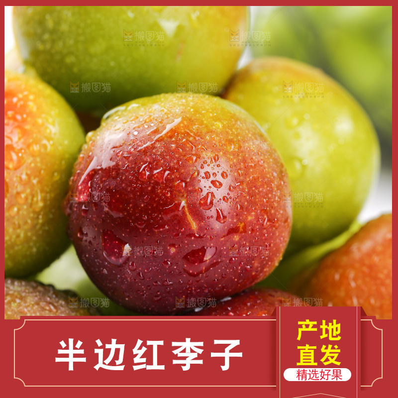 浅底上的茵红李
