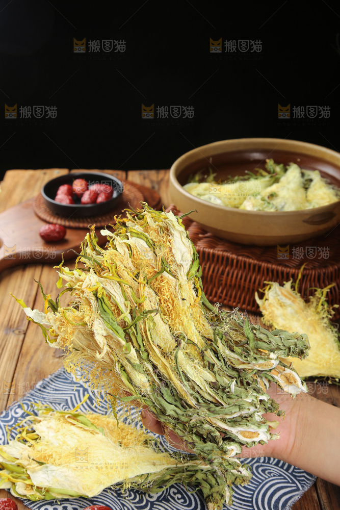 木底上的霸王花