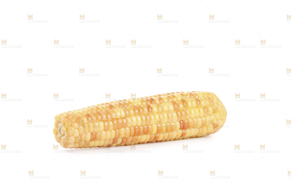 白底上的花糯玉米