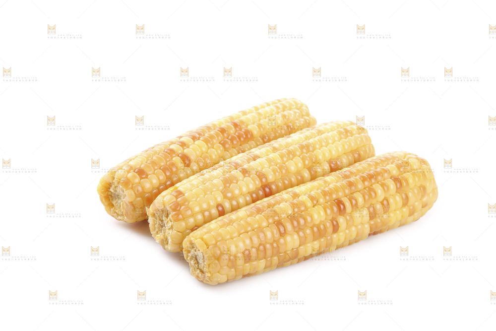 白底上的花糯玉米
