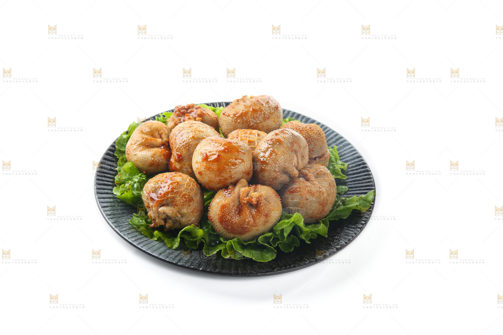 白底上的肚包肉