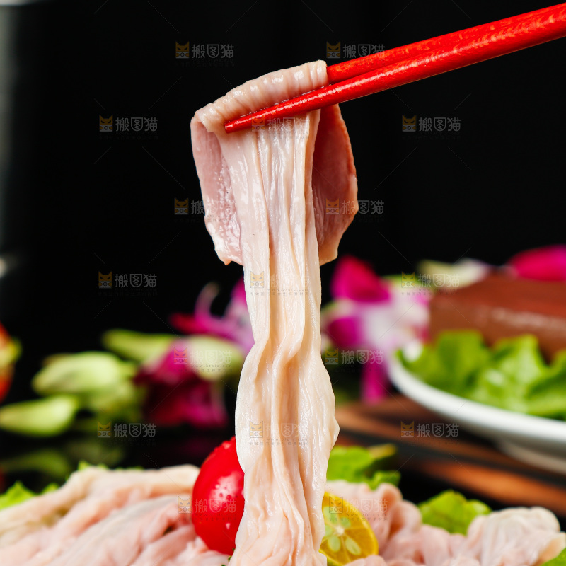 深底上的鸭食管