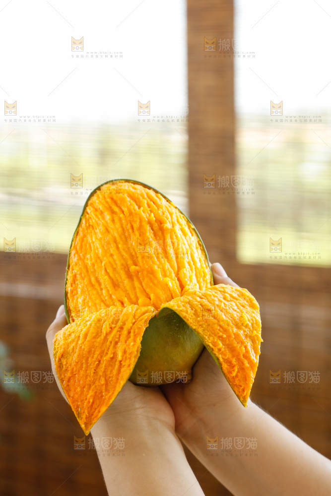 手里拿着凯特芒