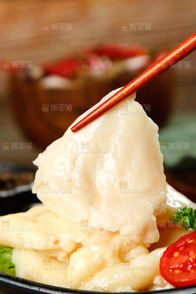 深底上的鸡油