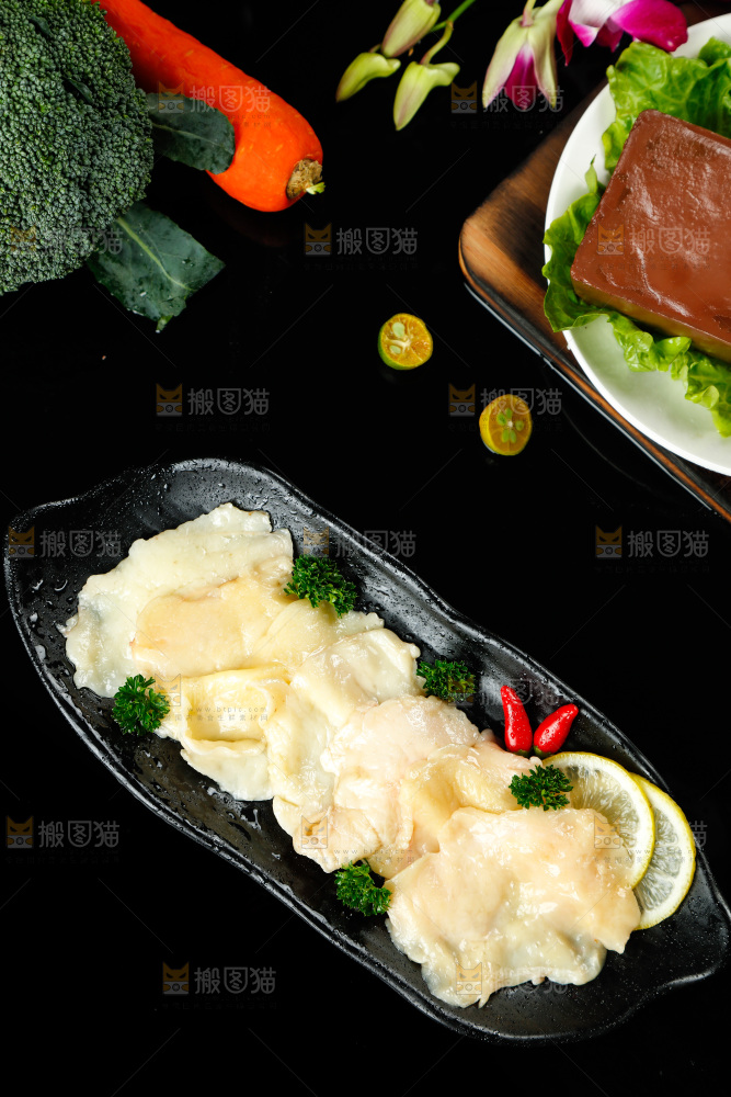 深底上的鸡油