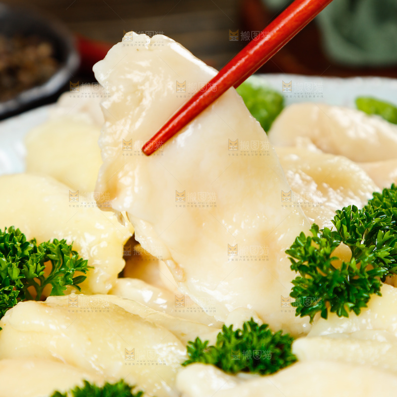 深底上的鸡油