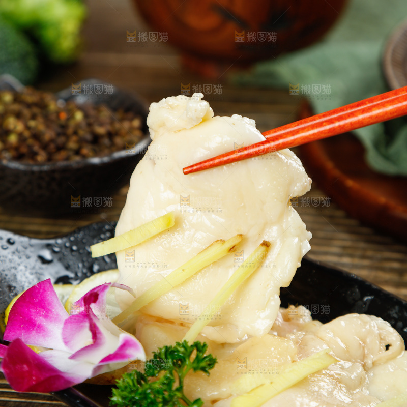 深底上的鸡油