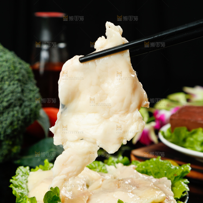 深底上的鸡油