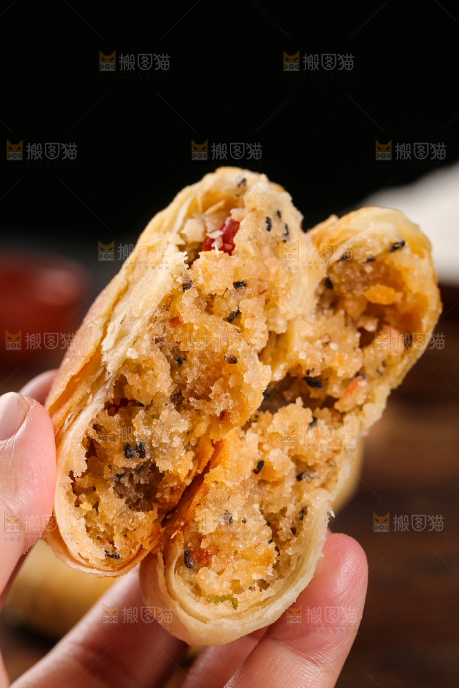 深底上的苏氏月饼