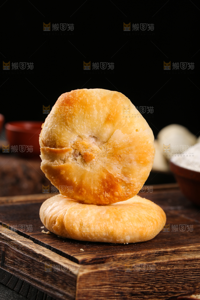 深底上的苏氏月饼
