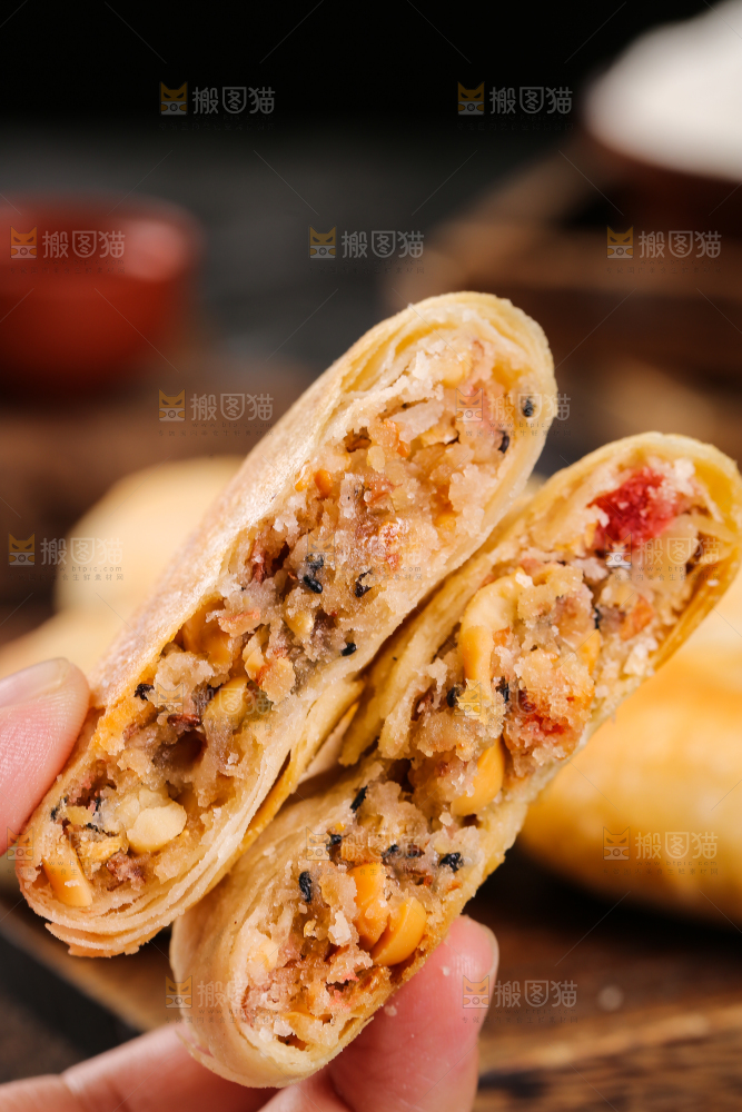 深底上的苏氏月饼