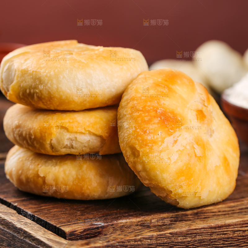 深底上的苏氏月饼