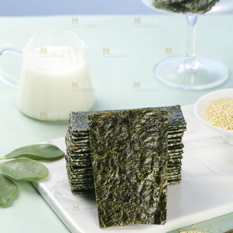 浅底上的夹心海苔