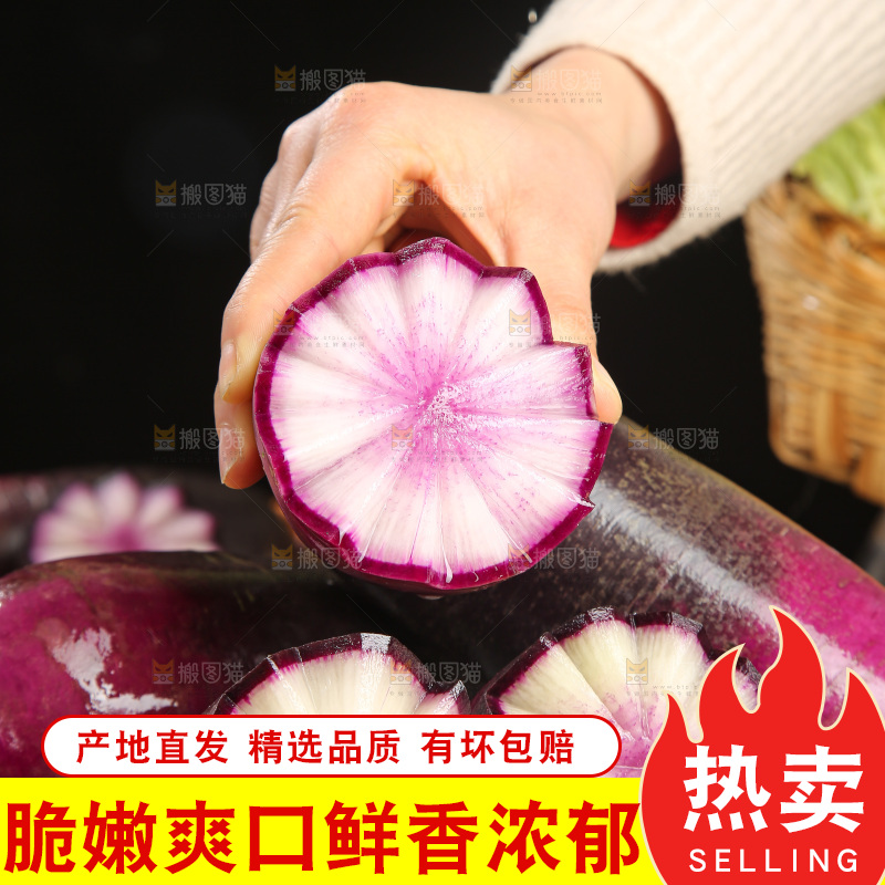 木底上的冰淇淋萝卜