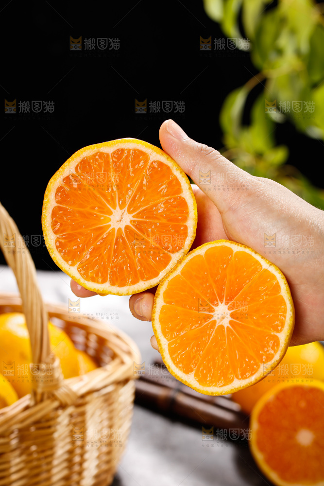 深底上的宜昌蜜桔