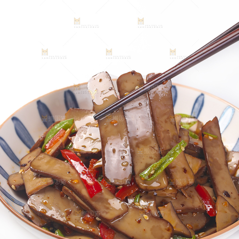 白底上的鸡蛋干