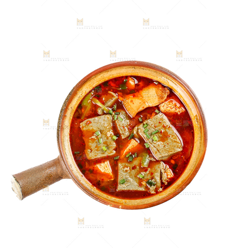 白底上的黑包浆豆腐