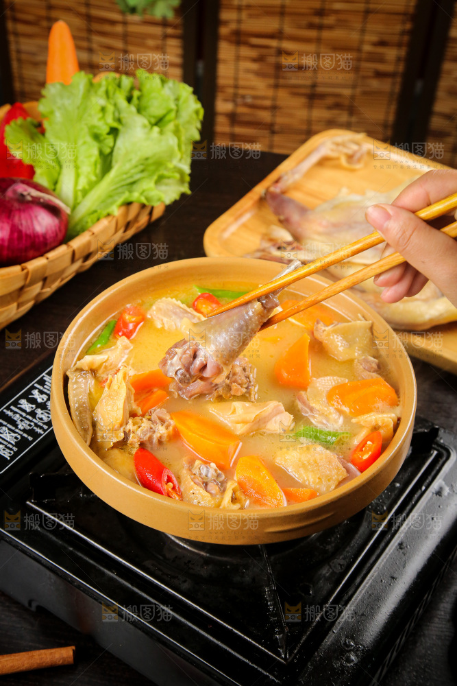 碗里的风干鸡汤