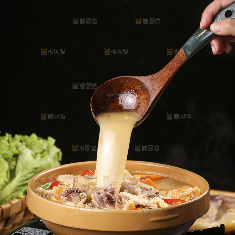 碗里的风干鸡汤
