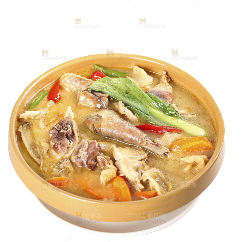 碗里的风干鸡汤