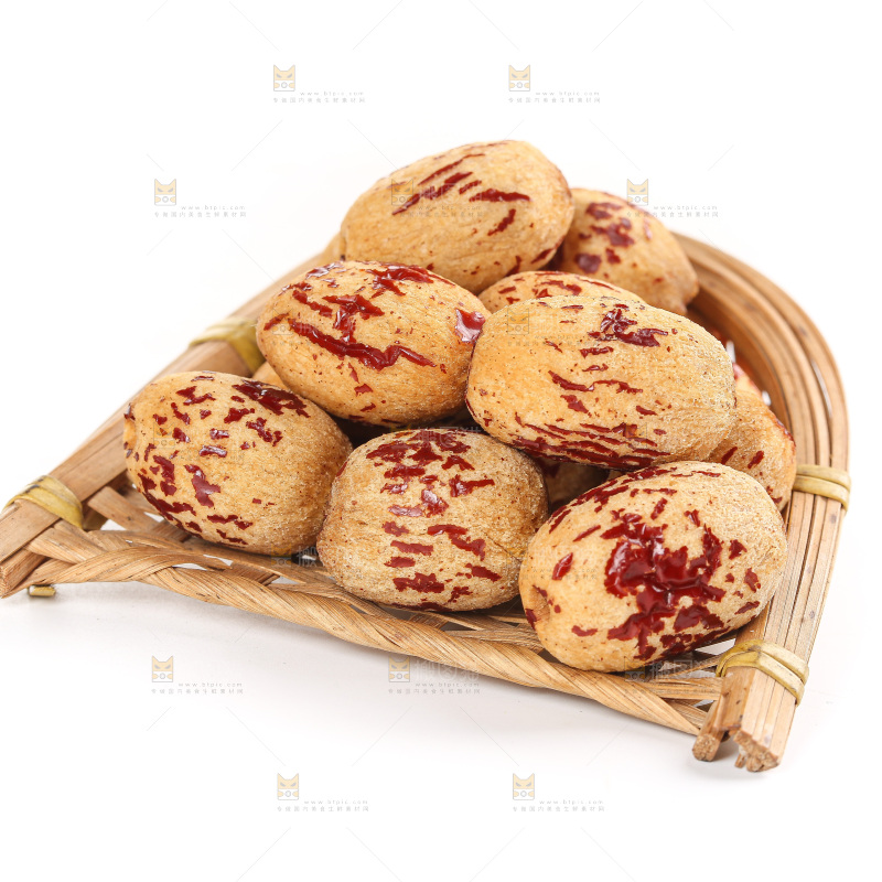 白底上的去皮无核枣