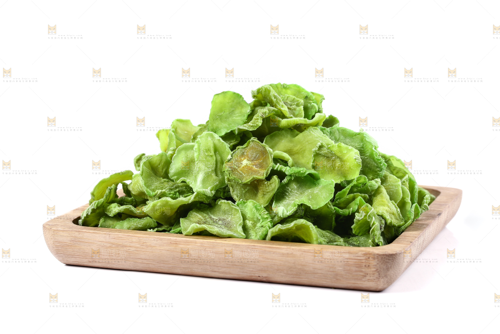 白底上的莴笋干
