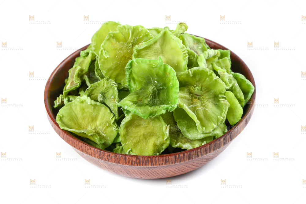 白底上的莴笋干