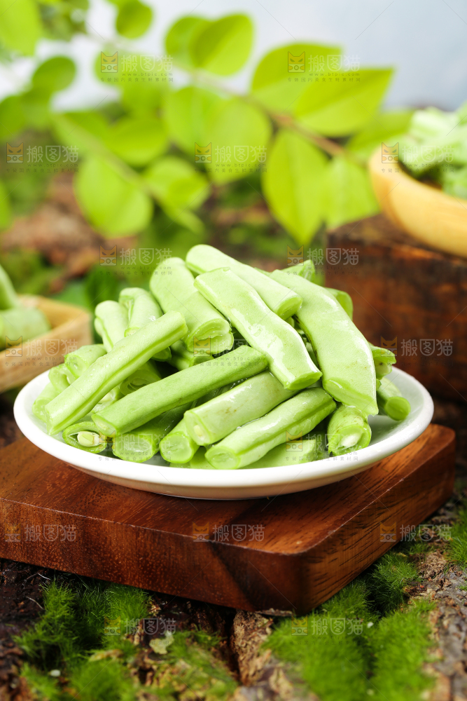 木底上的四季豆