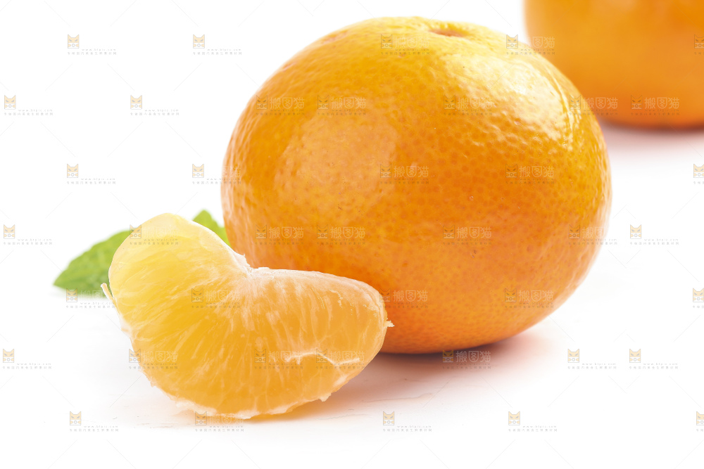 白底上的爱媛果冻橙