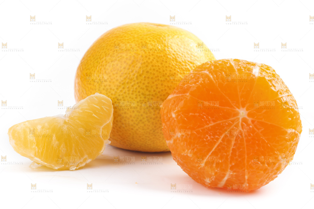 白底上的爱媛果冻橙