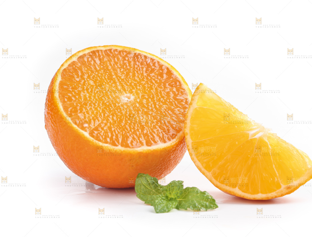白底上的爱媛果冻橙