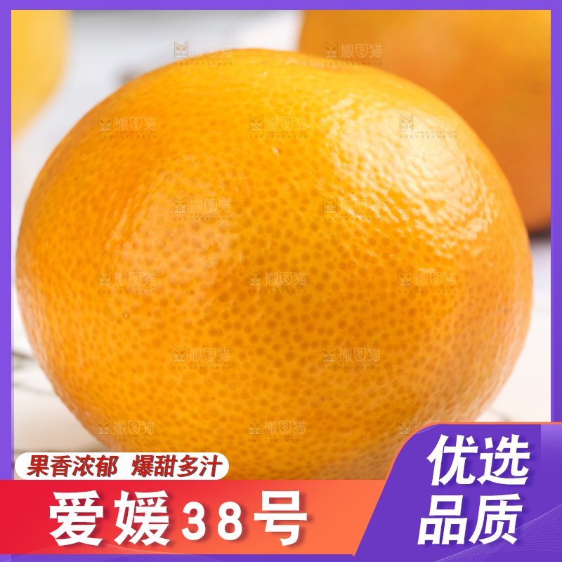 浅底上的爱媛果冻橙