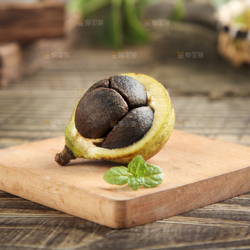 木底上的茶籽