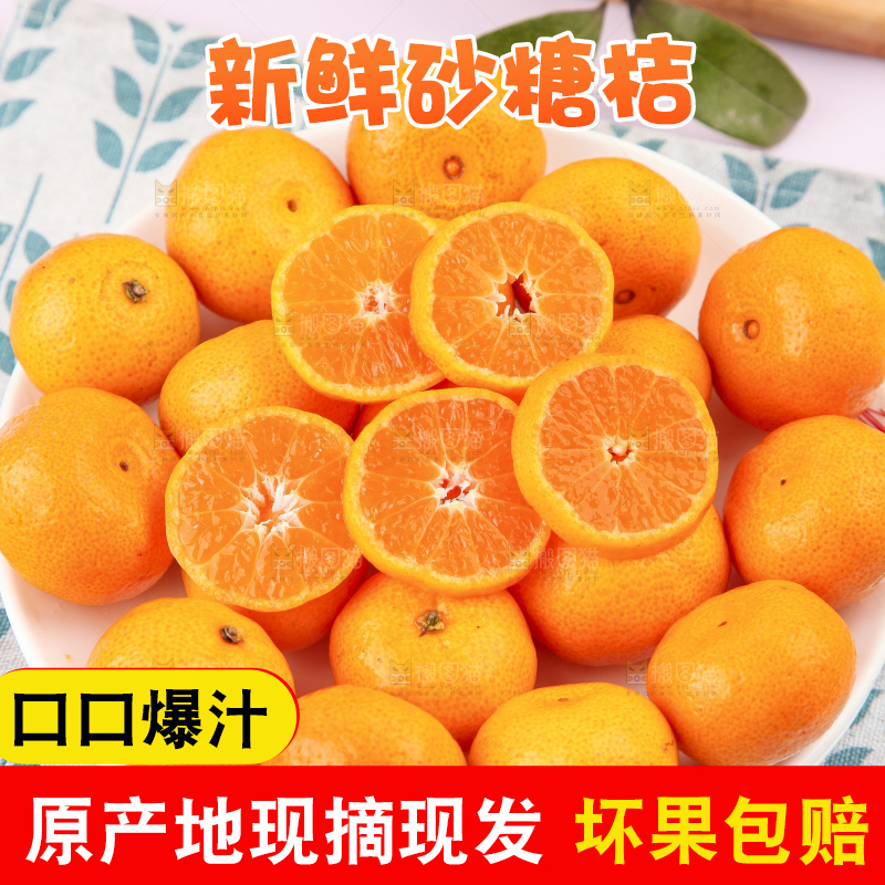 浅底上的沙糖桔