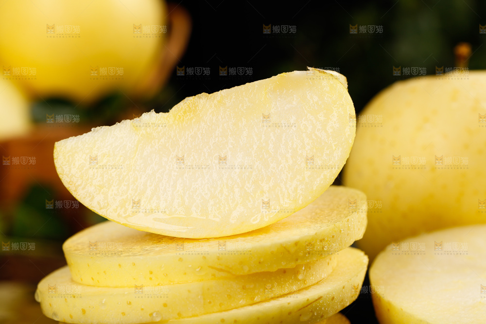 深底上的王林苹果