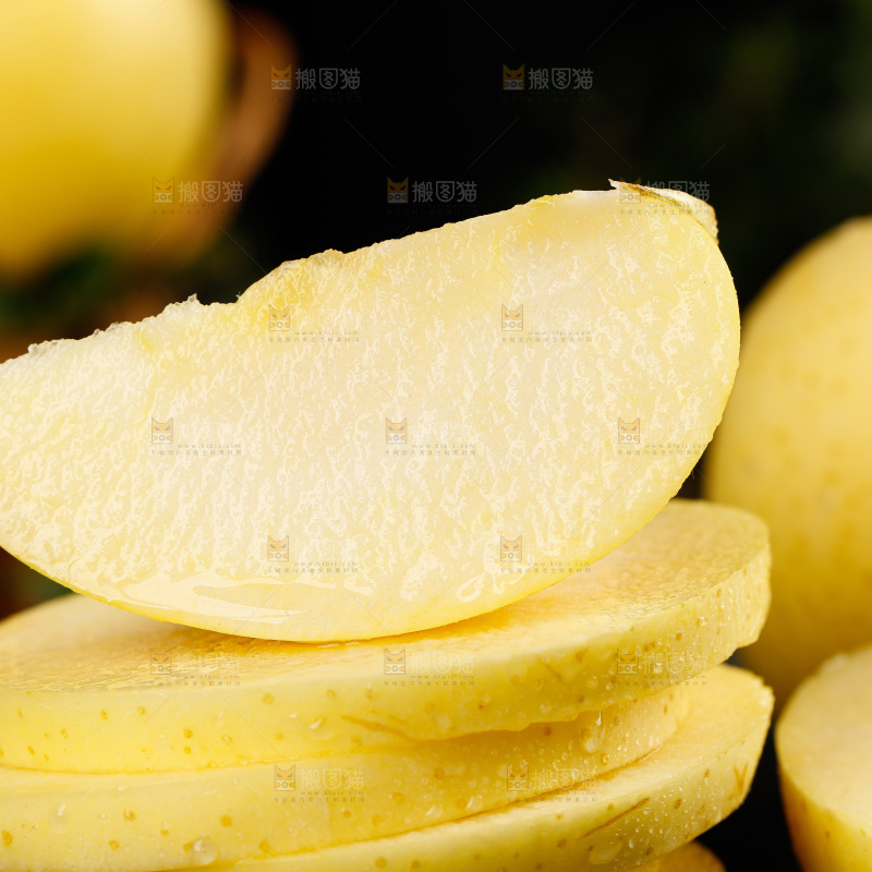 深底上的王林苹果