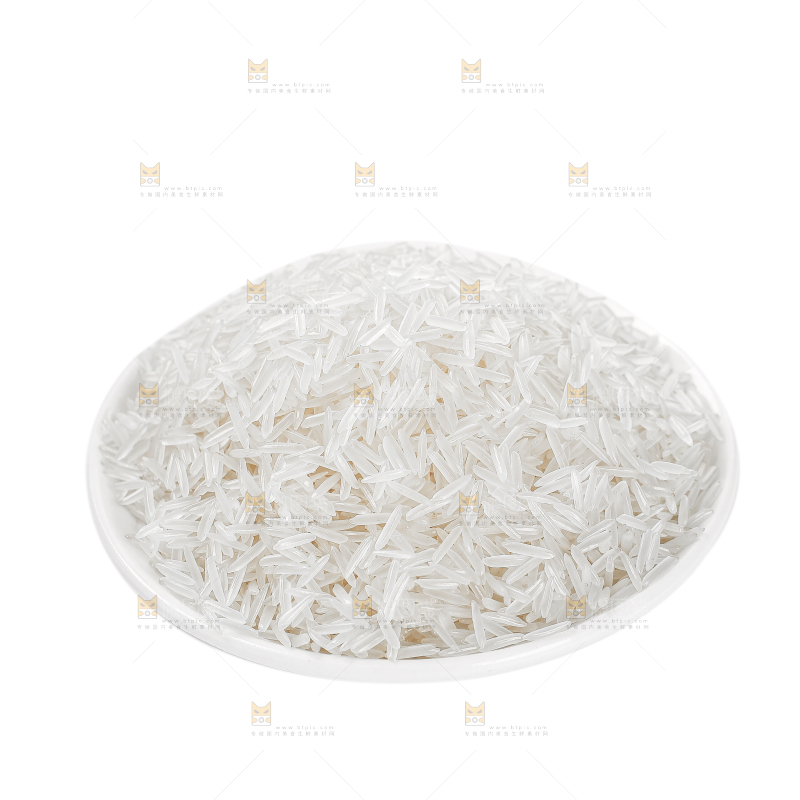 白底上的猫牙米