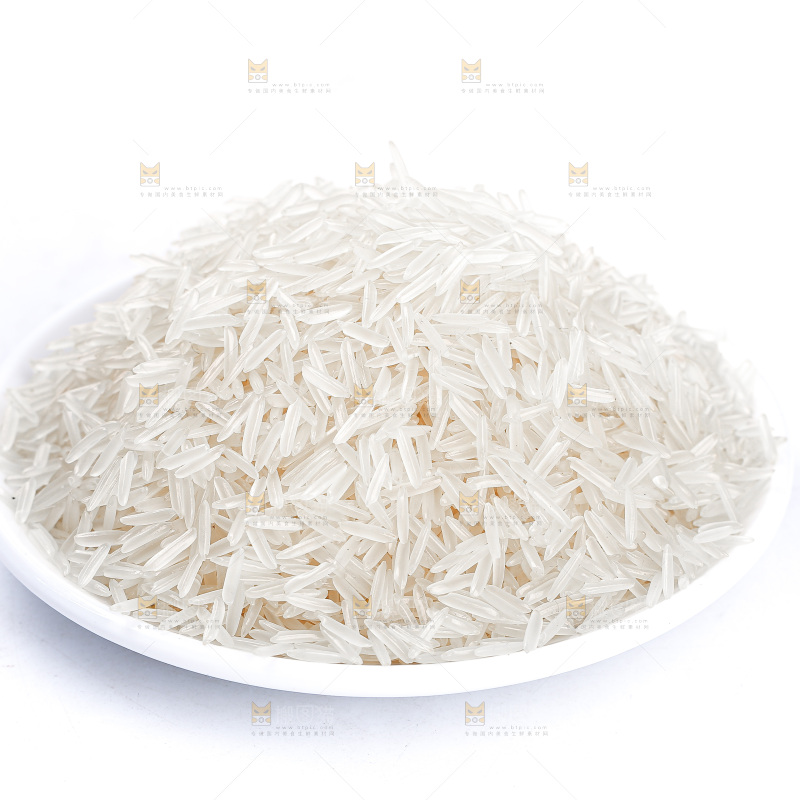 白底上的猫牙米