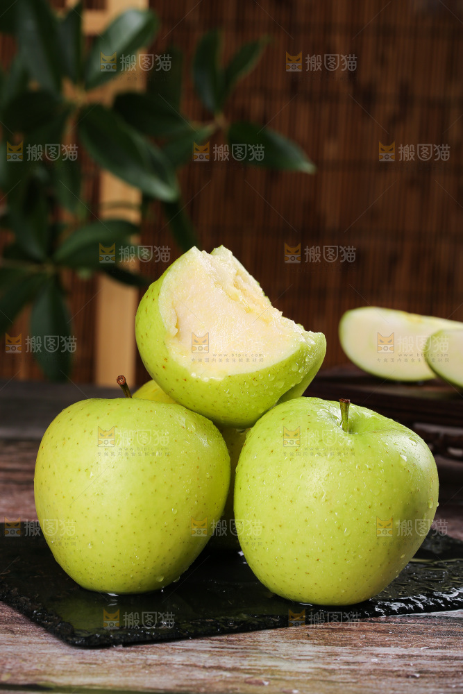 深底上的王林苹果