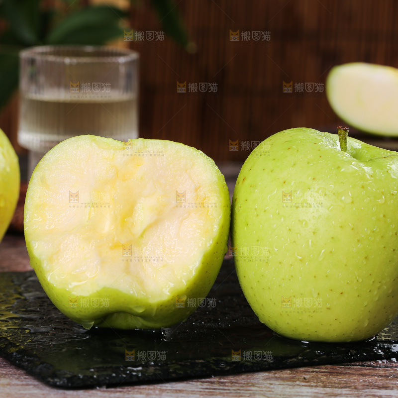 深底上的王林苹果