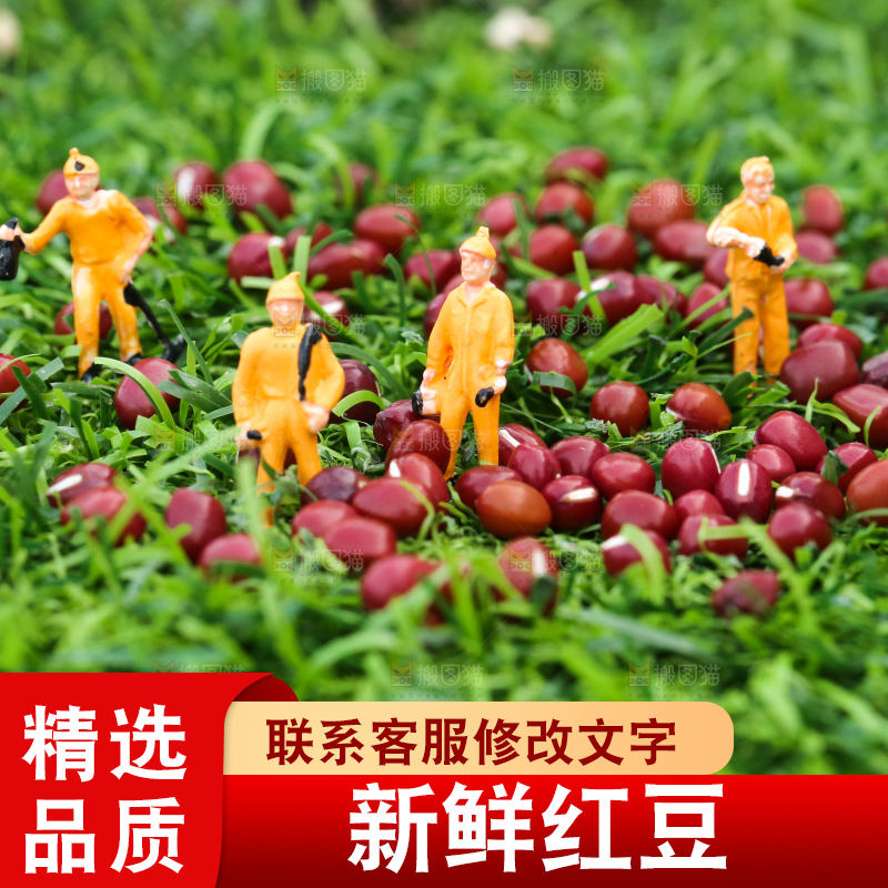 深底上的红豆