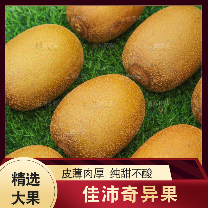 草地上的佳沛奇异果