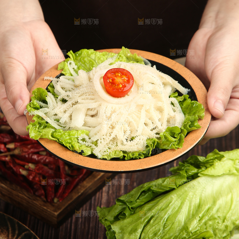 深底上的千层肚