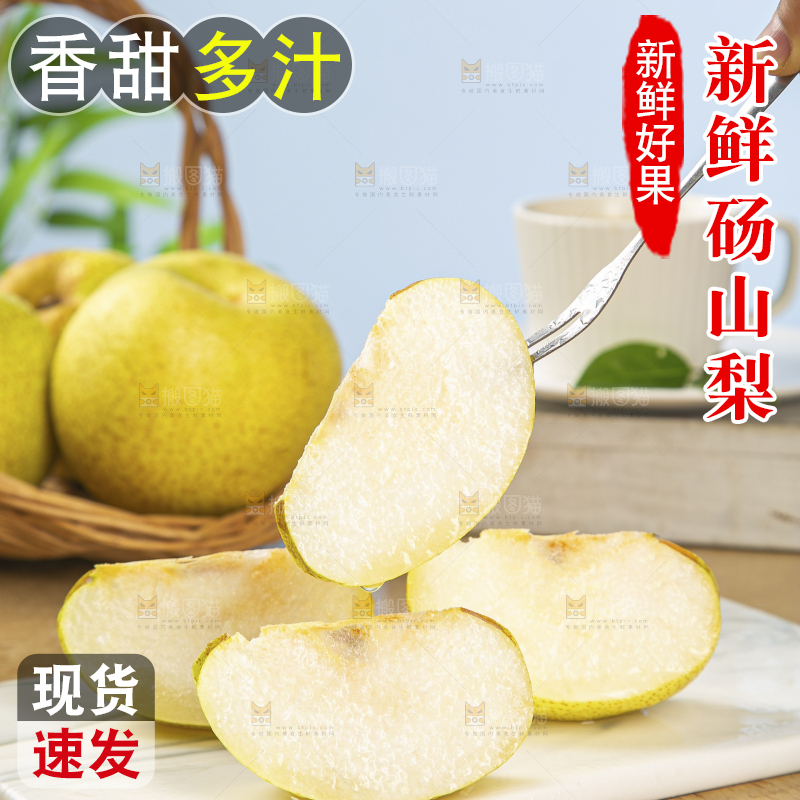 浅底上的砀山梨