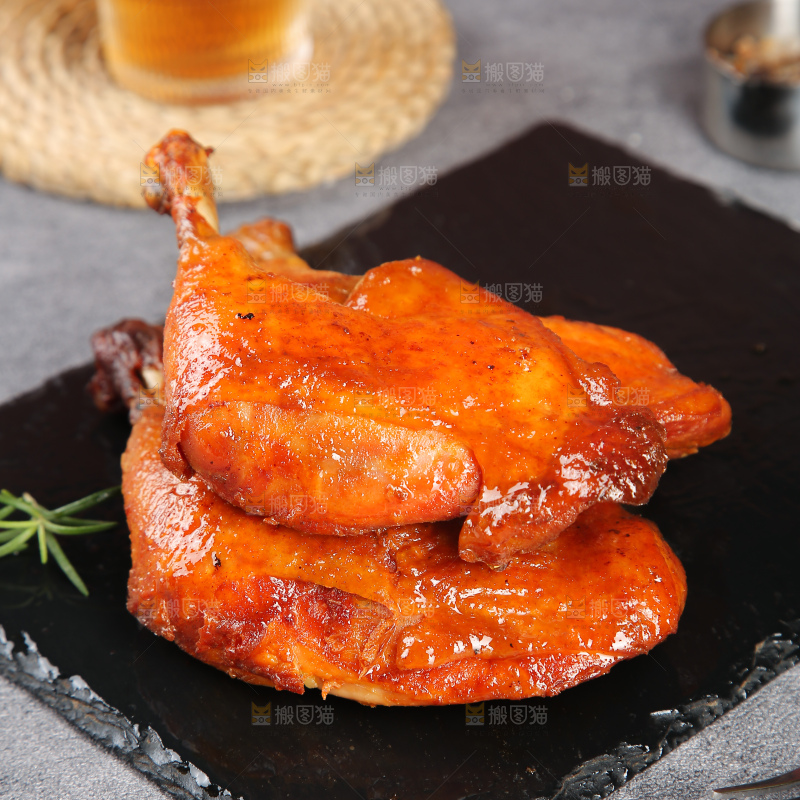 深底上的战斧鸡腿