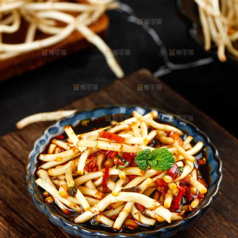 深底上的折耳根