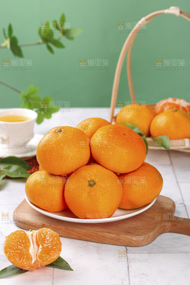 浅底上的涌泉蜜桔